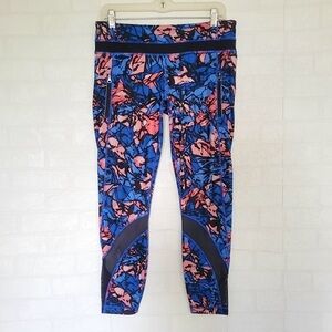 Lululemon Inspire Tight II Paint Storm Haror Blue Pants